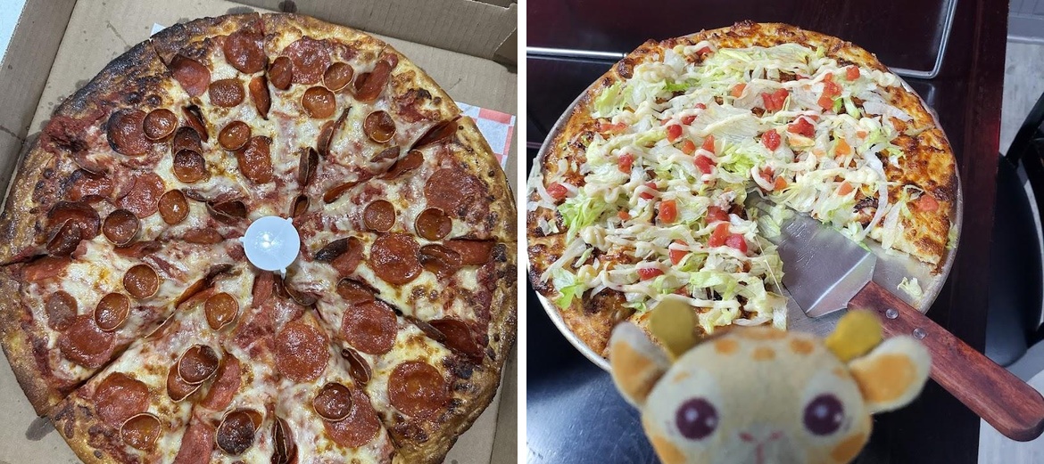 RJ'S Firehouse Pizza Menu