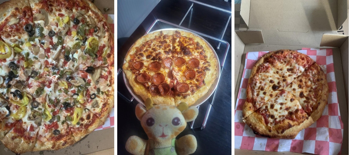 RJ'S Firehouse Pizza Menu